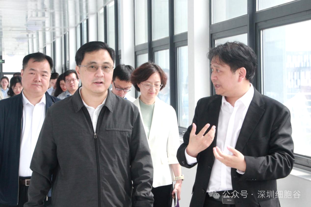 深圳市科创局张林局长一行调研深圳豪门国际